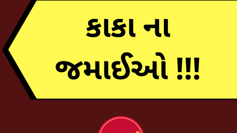 કાકા ના જમાઈઓ !!!